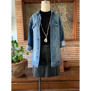 Vince. Black Leather Mini Skirt